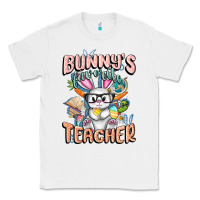 White Bunny's Favorite Teacher Easter Day Classic Tee - FaDigitalArtStudio