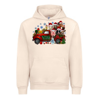 Sandshell christmas farm animals truck Urban Hoodie - RacoonDesign