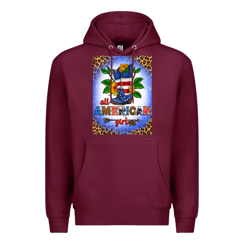 All American Girl Air Freshener Premium Hoodie by HRA Design Shop | Teevron