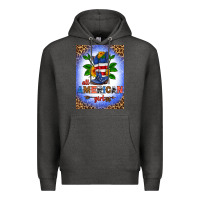 Charcoal Heather all american girl air freshener Premium Hoodie - HRA Design Shop