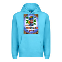 Ocean Blue all american girl air freshener Premium Hoodie - HRA Design Shop