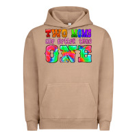 Pigment Burro two moms are better than one Urban Hoodie - HRA Design Shop