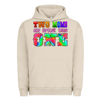 Pigment French Oak two moms are better than one Urban Hoodie - HRA Design Shop