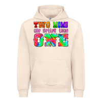 Sandshell two moms are better than one Urban Hoodie - HRA Design Shop