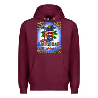 Burgundy all american girl air freshener Premium Hoodie - HRA Design Shop