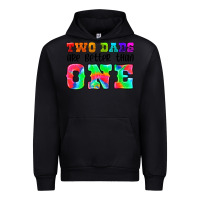 Black two dads are better than one Urban Hoodie - HRA Design Shop