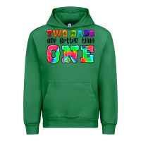 Emerald two dads are better than one Urban Hoodie - HRA Design Shop