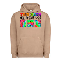 Pigment Burro two dads are better than one Urban Hoodie - HRA Design Shop