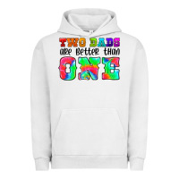 Pigment Lunar Rock two dads are better than one Urban Hoodie - HRA Design Shop