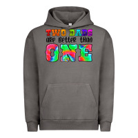 Pigment Tornado two dads are better than one Urban Hoodie - HRA Design Shop