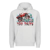 Dove Grey i crushed 100 days Premium Hoodie - RacoonDesign