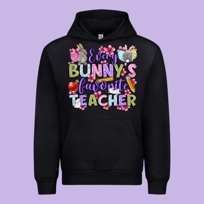 Easter Day Every Bunny's Favorite Teacher Urban Hoodie Designed By Oliviacreatesart