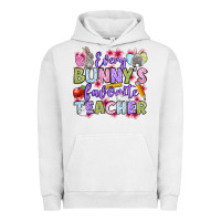 Pigment Lunar Rock Easter Day Every bunny's favorite Teacher Urban Hoodie - OliviaCreatesArt