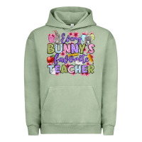 Pigment Oil Green Easter Day Every bunny's favorite Teacher Urban Hoodie - OliviaCreatesArt