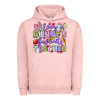 Pigment Salmon Easter Day Every bunny's favorite Teacher Urban Hoodie - OliviaCreatesArt