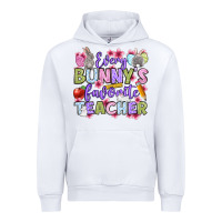 White Easter Day Every bunny's favorite Teacher Urban Hoodie - OliviaCreatesArt