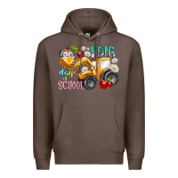 Coffee i dig 100 days of school Premium Hoodie - RacoonDesign