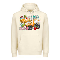 Sandshell i dig 100 days of school Premium Hoodie - RacoonDesign
