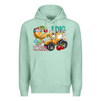 Seafoam i dig 100 days of school Premium Hoodie - RacoonDesign