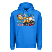 True Royal i dig 100 days of school Premium Hoodie - RacoonDesign