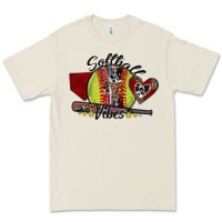 Bone softball vibes Premium Tee - SublimationCraftShop