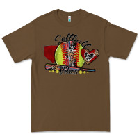 Cacao softball vibes Premium Tee - SublimationCraftShop