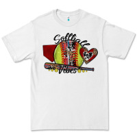 White softball vibes Premium Tee - SublimationCraftShop