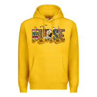 Lemon nurse sunflower Premium Hoodie - FaDigitalArtStudio
