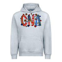 Heather Grey cna america Urban Hoodie - RacoonDesign