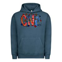 Pigment Midnight Navy cna america Urban Hoodie - RacoonDesign