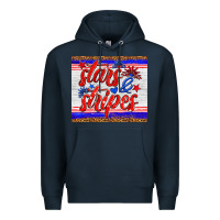 Navy stars and stripes tumbler Premium Hoodie - HRA Design Shop