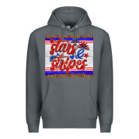Rock stars and stripes tumbler Premium Hoodie - HRA Design Shop