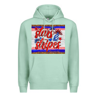 Seafoam stars and stripes tumbler Premium Hoodie - HRA Design Shop