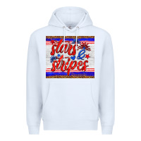 White stars and stripes tumbler Premium Hoodie - HRA Design Shop