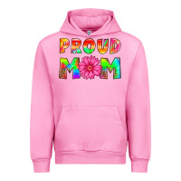 Fuchsia Pink proud mom Urban Hoodie - HRA Design Shop