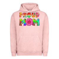 Pigment Salmon proud mom Urban Hoodie - HRA Design Shop