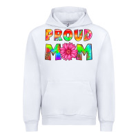 White proud mom Urban Hoodie - HRA Design Shop