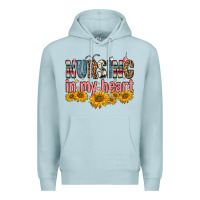 Blue Mist nursing in my heart Premium Hoodie - FaDigitalArtStudio