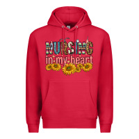 Cardinal nursing in my heart Premium Hoodie - FaDigitalArtStudio