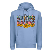 Colony Blue nursing in my heart Premium Hoodie - FaDigitalArtStudio