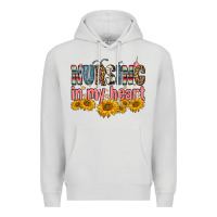 Dove Grey nursing in my heart Premium Hoodie - FaDigitalArtStudio