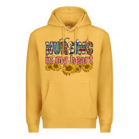 Mustard nursing in my heart Premium Hoodie - FaDigitalArtStudio