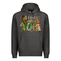Charcoal Heather i roared my way through 100 days Premium Hoodie - RacoonDesign