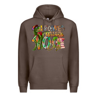 Coffee i roared my way through 100 days Premium Hoodie - RacoonDesign