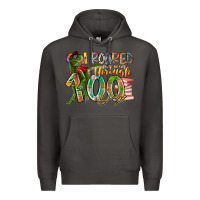 Smoke i roared my way through 100 days Premium Hoodie - RacoonDesign