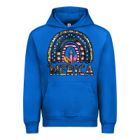 Cobalt merica rainbow Urban Hoodie - CowhideDigitalArt