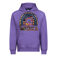 Tulip merica rainbow Urban Hoodie - CowhideDigitalArt