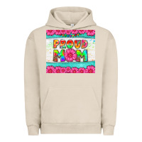 Pigment French Oak proud mom Urban Hoodie - HRA Design Shop