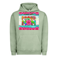 Pigment Oil Green proud mom Urban Hoodie - HRA Design Shop