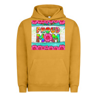 Pigment Peanut Butter proud mom Urban Hoodie - HRA Design Shop